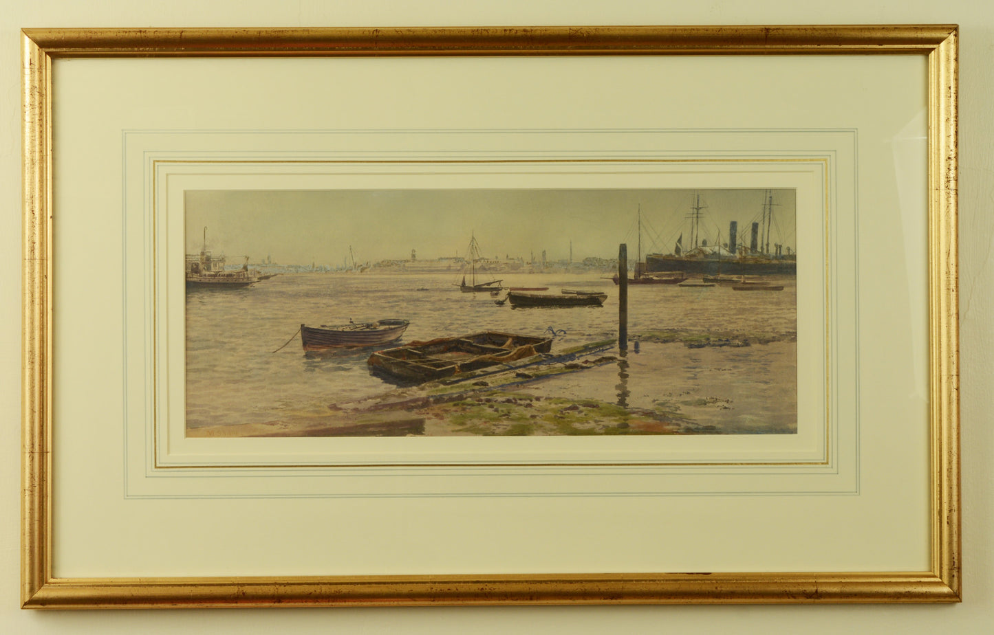 Woolston, Southampton - watercolour by Martin Snape
