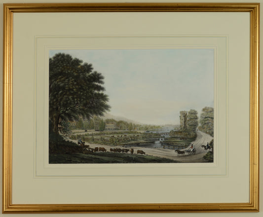 Georgian Alverstoke, looking towards Gosport, c.1810