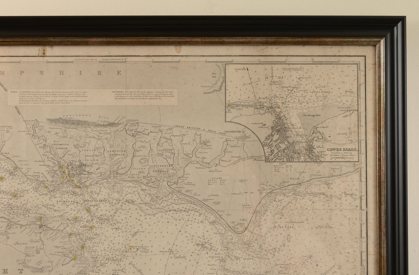 Imray Chart of The Solent and Surrounding Waters