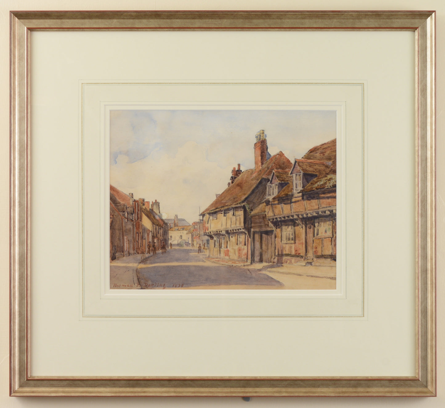 Titchfield - Watercolour by Norman P. Darling