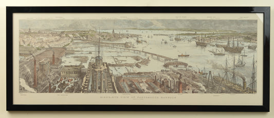 Bird's Eye View of Portsmouth Harbour