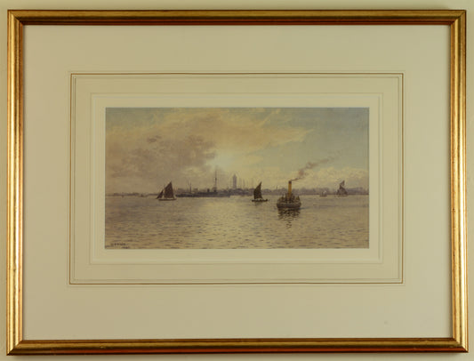 Watercolour by Martin Snape of Gosport