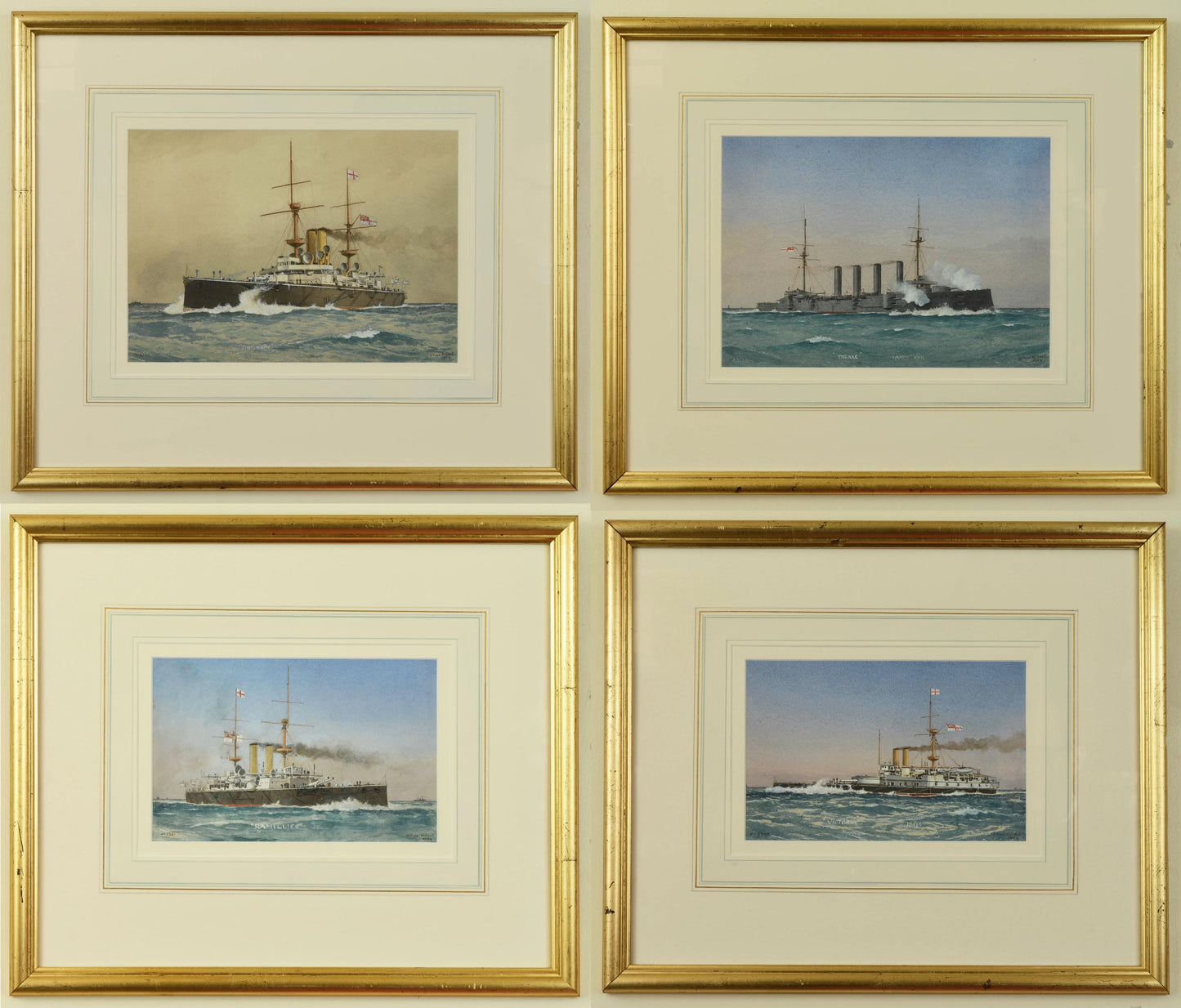 William Frederick Mitchell - HMS Victoria / HMS Centurion / HMS Drake / HMS Ramillies