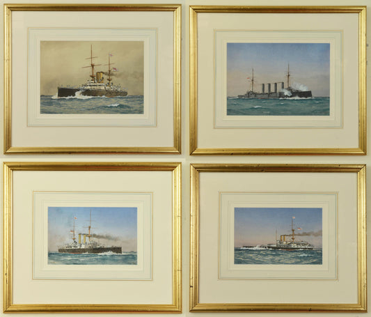 William Frederick Mitchell - HMS Victoria / HMS Centurion / HMS Drake / HMS Ramillies